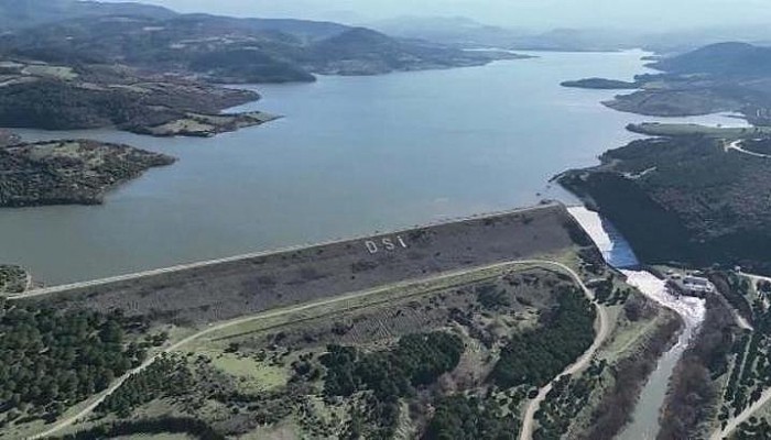 Bayramiç Barajı'nın Su Seviyesi, Yüzde 100'e Ulaştı
