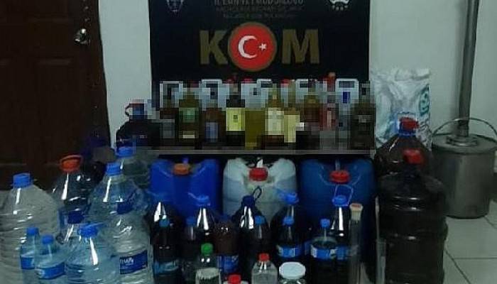 Emekli Kimyager, Bağ Evini Alkol İmalathanesine Çevirmiş