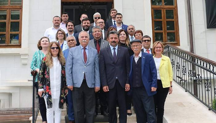 Başkan Gökhan, CHP'li Belediye Başkanlarını Ziyaret Etti