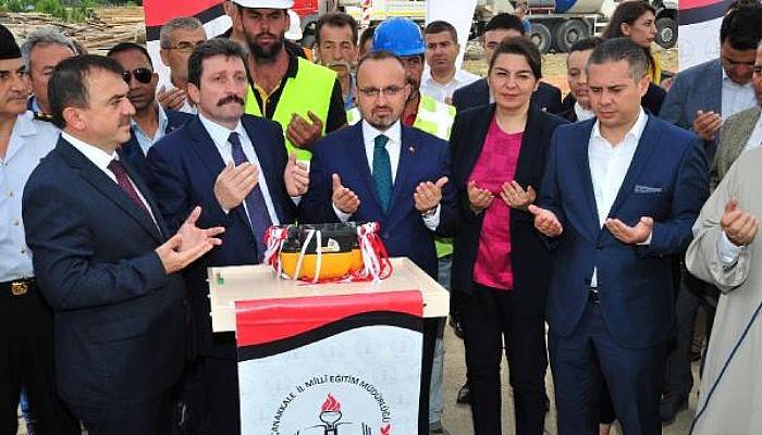 Çanakkale'de İki Okulun Temeli Atıldı