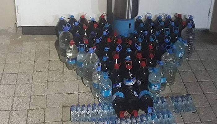Çanakkale’de 370,5 Litre Sahte İçki Ele Geçirildi