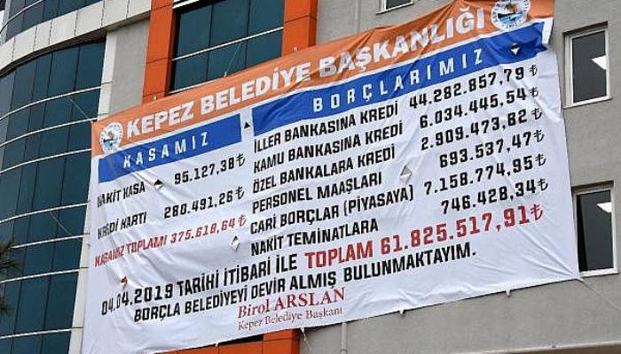 CHP'li Eski ve Yeni Başkanların Borç Tartışması