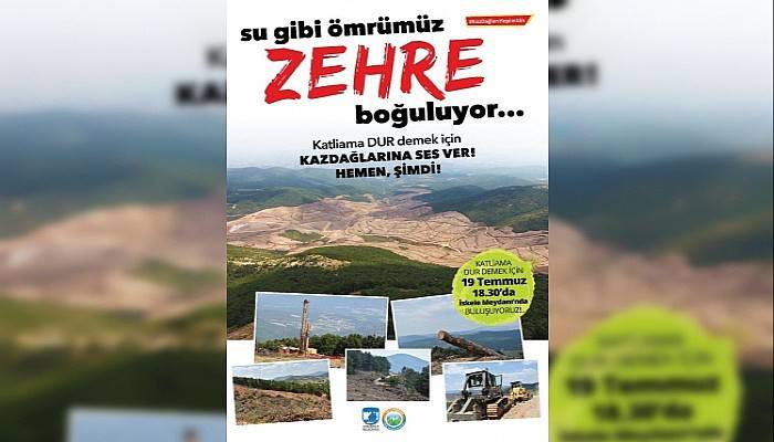 'Kazdağları Hepimizin' Demek İçin Buluşacaklar