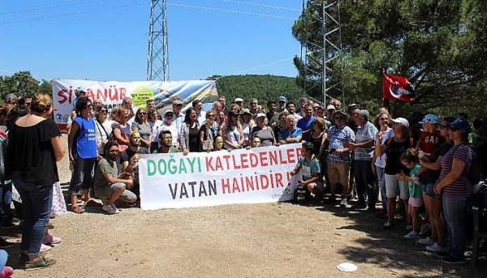 Kaz Dağları'nda Maden Faaliyetine Tepki Gösteren Çevrecilerden 'Su Nöbeti'