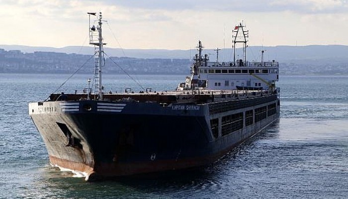 Mısır Yüklü Gemi Çanakkale Boğazı'nda Karaya Oturdu