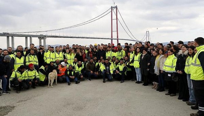 Cumhurbaşkanı Erdoğan, Çanakkale Köprüsü Yapımında Çalışan Personelle Telefonda Konuştu