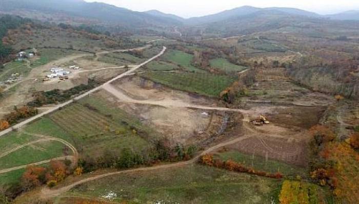 Karaköy Göleti İnşaat Çalışmaları Başladı