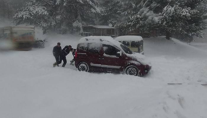 Kazdağları'nda Kar Çilesi