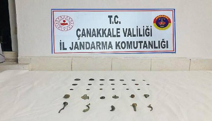 Çanakkale'de Tarihi Eser Kaçakçılığı Operasyonuna 2 Gözaltı