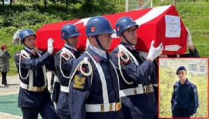 Kalp Krizinden Hayatını Kaybeden Jandarma Er, Son Yolculuğuna Uğurlandı